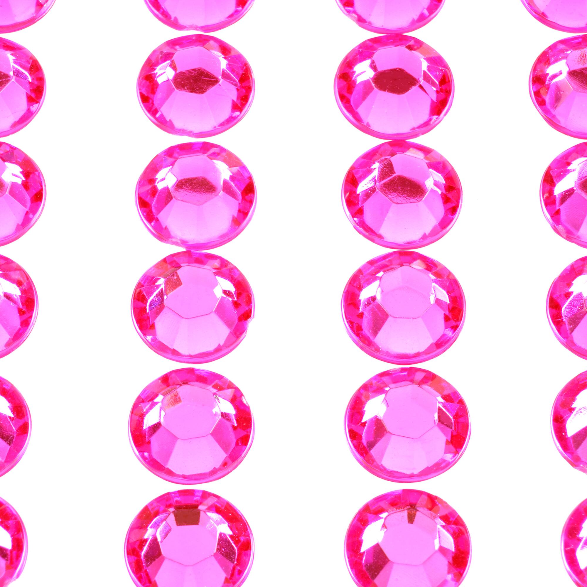 12 Packs: 4 ct. (48 total) Pink Rhinestone Borders by Recollections™